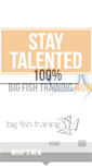 Mobile Screenshot of bigfishtraining.com